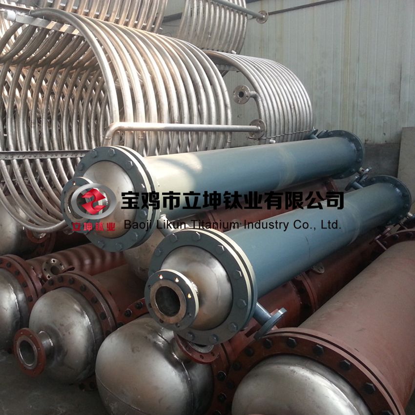 鈦管冷卻器 鈦盤(pán)管冷卻器 鈦列管冷卻器 鈦設(shè)備