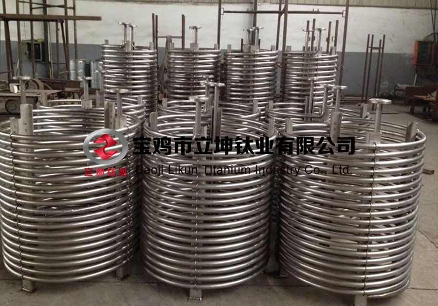 TA1/TA2雙層鈦盤管