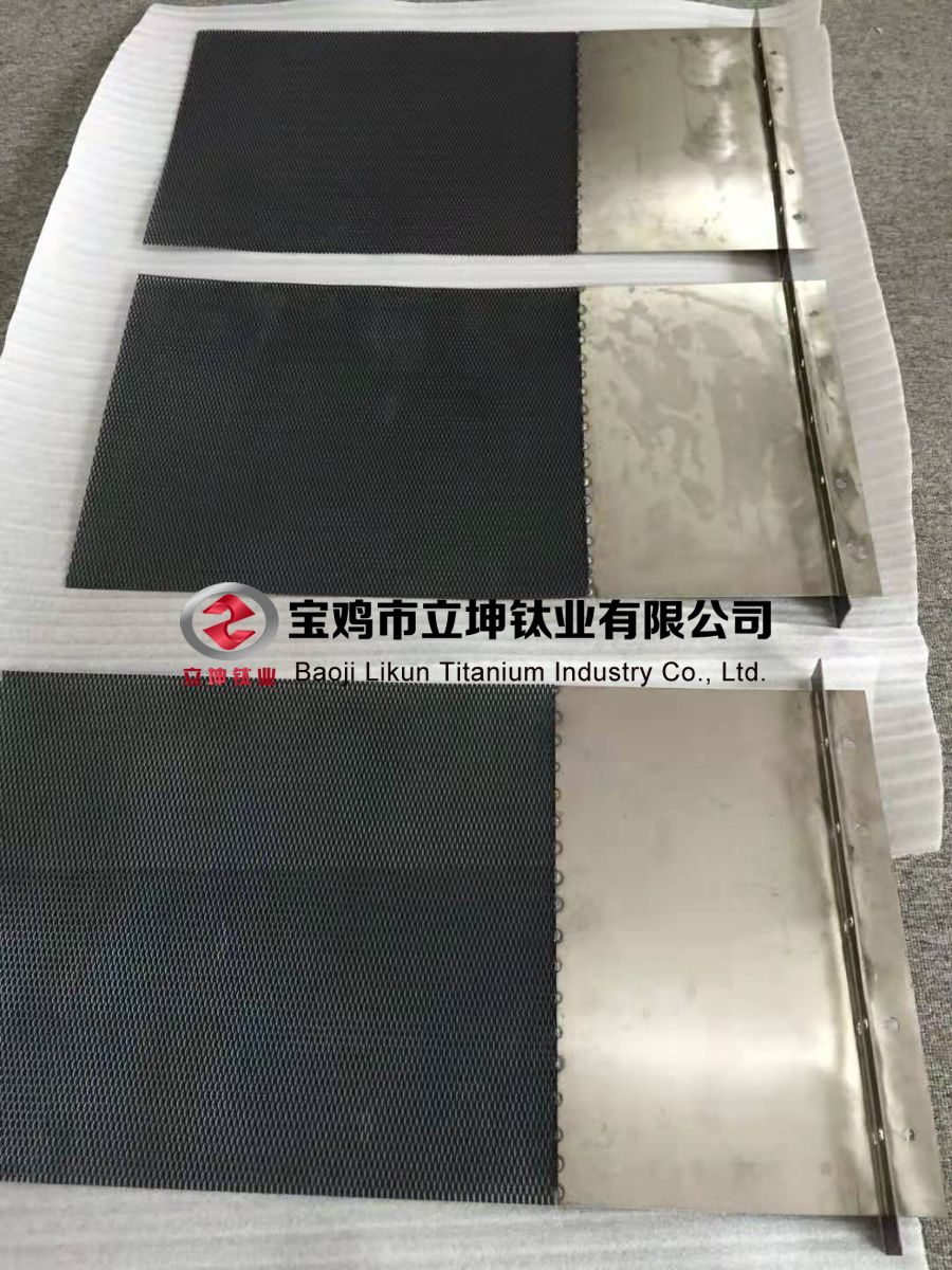 寶雞電解電鍍用鈦陽極