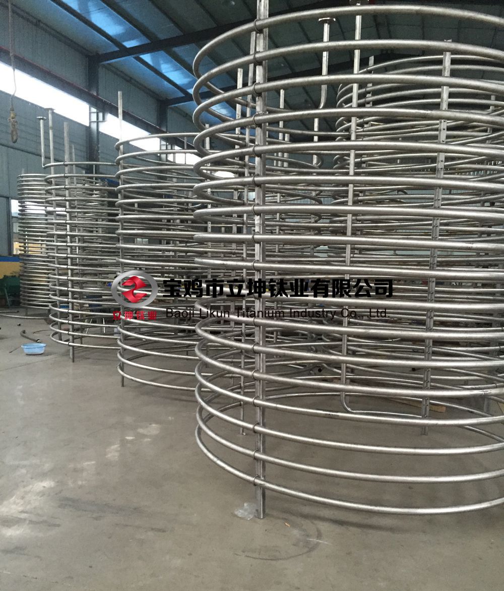 反應釜用鈦盤管